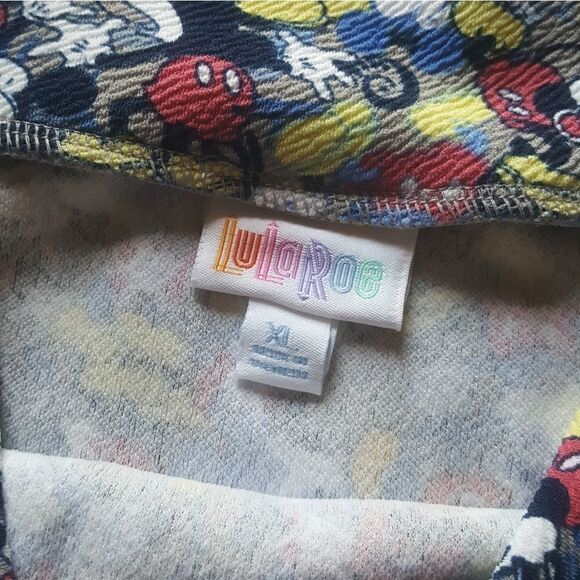 LulaRoe Disney Mickey Mouse Skirt New with tags Size XL - Picture 4 of 6